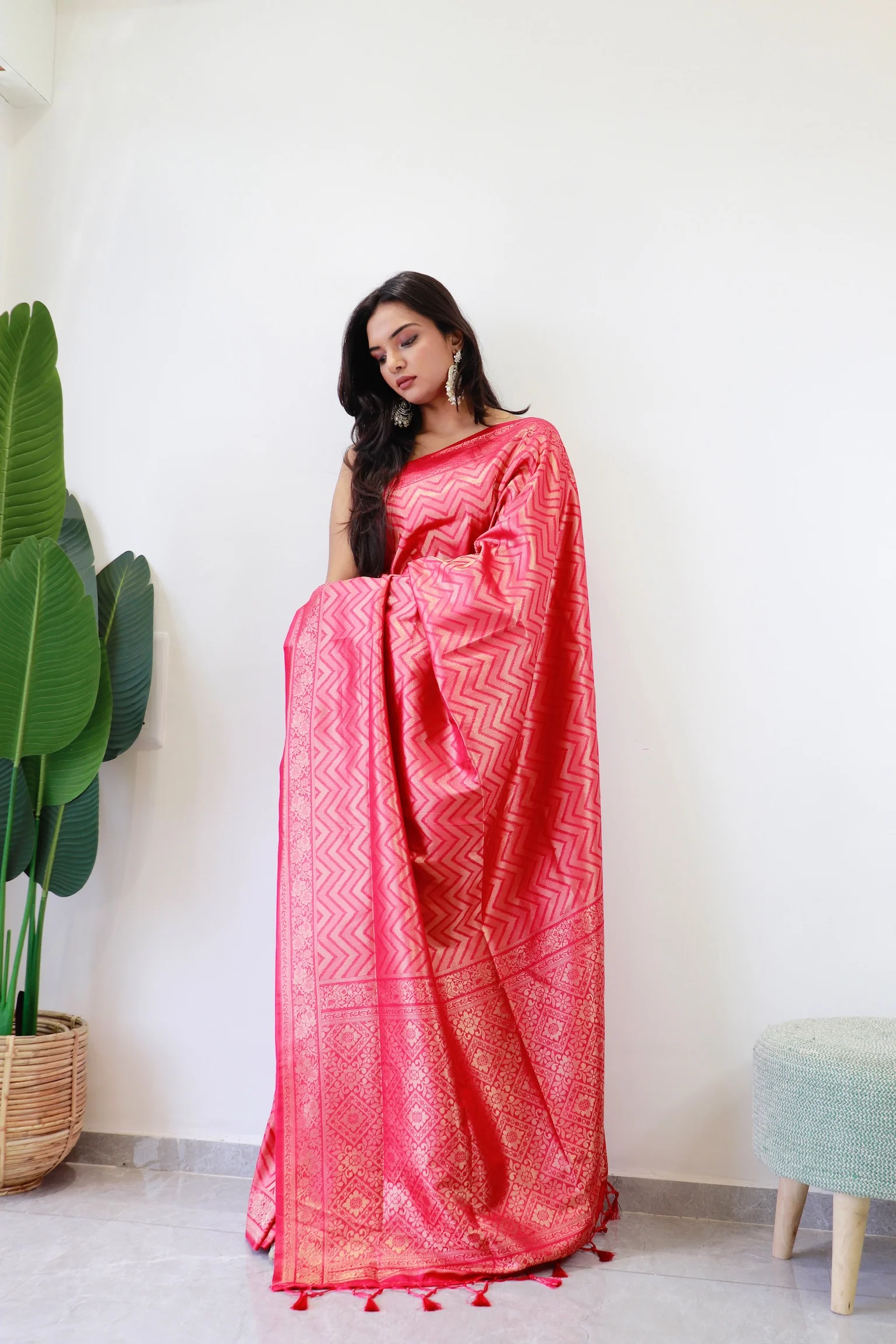 soft silk leriya saree - Image 3